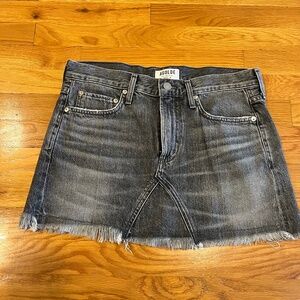 AGOLDE Jeanette Mini Skirt